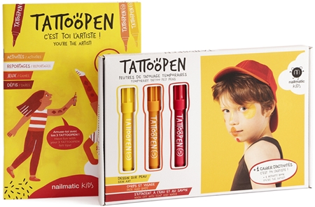 Nailmatic You Are The Artist ensemble pour enfant Yellow, Orange, Red