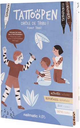 Nailmatic Funny Tribe activity workbook
