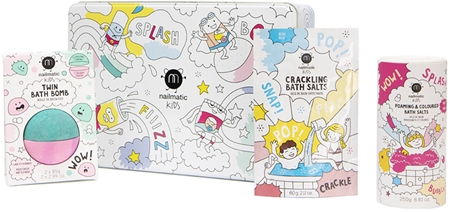 Nailmatic  Kids Splash Bath Box Setti Pink, Blue, Green and Pink (Lapsille)