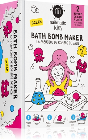 Nailmatic Bath Bomb Maker rinkinys putojančioms vonios bomboms gaminti