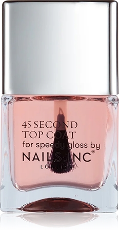 Nails Inc. 45 Second With Retinol esmalte de uñas capa superior