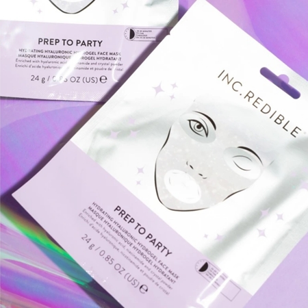 Nails Inc. INC. Redible Prep To Party μάσκα υδρογέλης για το πρόσωπο