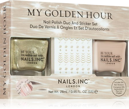 Nails Inc. My Golden Hour sada laků na nehty