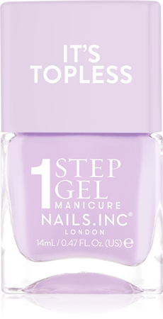 Nails Inc. It’s Topless Gel-Nagellack für einen langanhaltenden Effekt