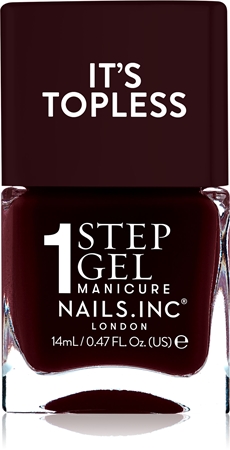 Nails Inc. It’s Topless Gel-Nagellack für einen langanhaltenden Effekt