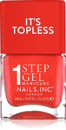 Nails Inc. It’s Topless Gel-Nagellack für einen langanhaltenden Effekt