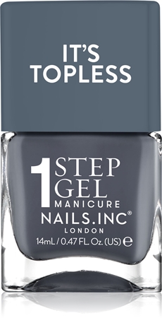 Nails Inc. It’s Topless gelový lak na nehty pro dlouhotrvající efekt