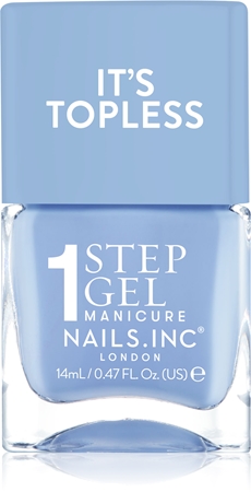 Nails Inc. It’s Topless Gel-Nagellack für einen langanhaltenden Effekt