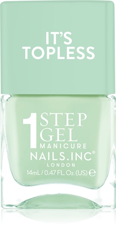 Nails Inc. It’s Topless gelový lak na nehty pro dlouhotrvající efekt
