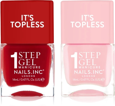 Nails Inc. It’s Topless Duo Set set de lacuri de unghii