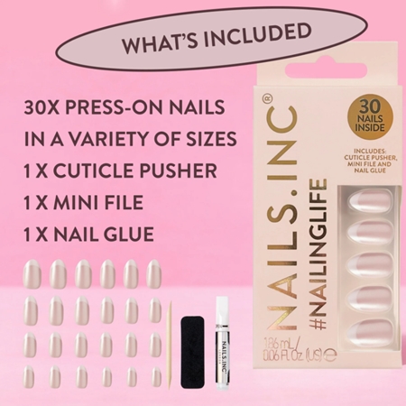 Nails Inc. #NailingLife Press-On Nails false nails