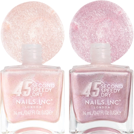 Nails Inc. 45 Second Speedy Gloss verniz DUOPACK