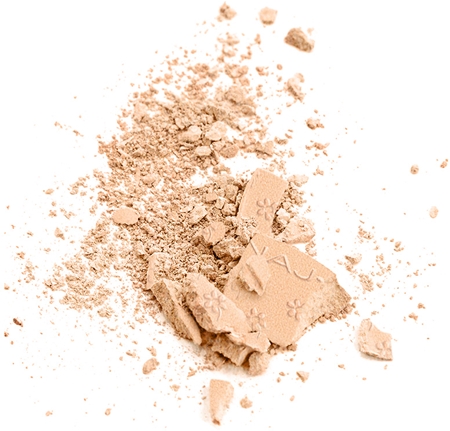 Naj Oleari Silk feel Wet & dry Powder Foundation Schwämmchen mit Make up