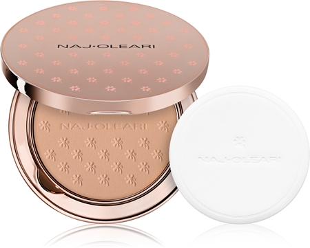 Naj Oleari Skin Caress Pressed Powder Compact Powder with mattifying effect