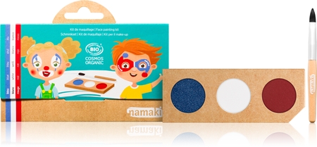 Namaki Color Face Painting Kit Clown & Harlequin set para niños