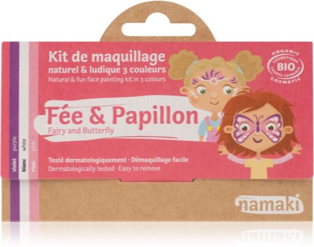 Namaki Color Face Painting Kit Fairy & Butterfly set para niños