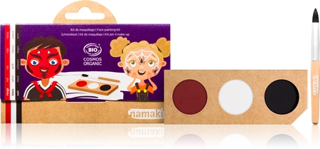 Namaki Color Face Painting Kit Devil & Spider set para niños