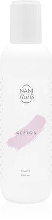 NaniNails NANI Peach čistý aceton k odstranění gelových laků