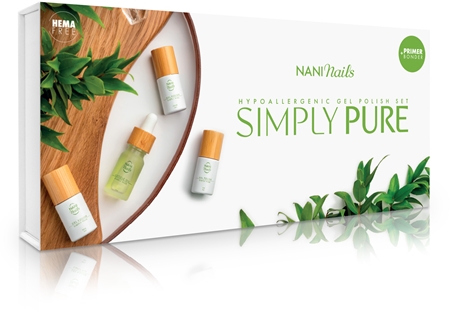 NaniNails Simly Pure Gift Set for nails for women
