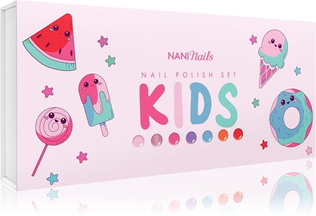 NaniNails NANI Kids Nail Polish Set set lakova za nokte za djecu