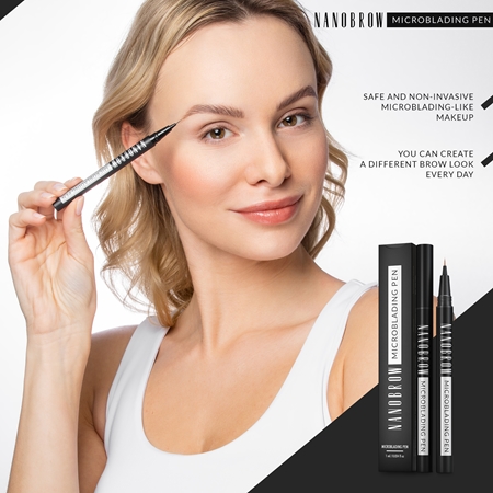 Nanobrow Microblading Pen präziser wasserbeständiger Liner für die Augenbrauen