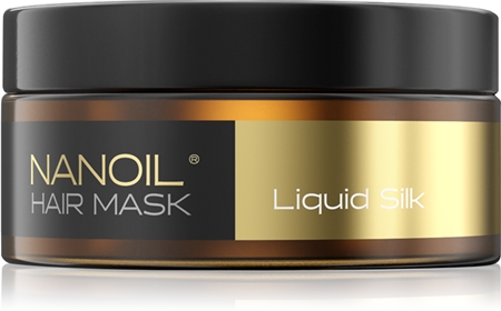 Nanoil Liquid Silk hedvábná regenerační péče na vlasy