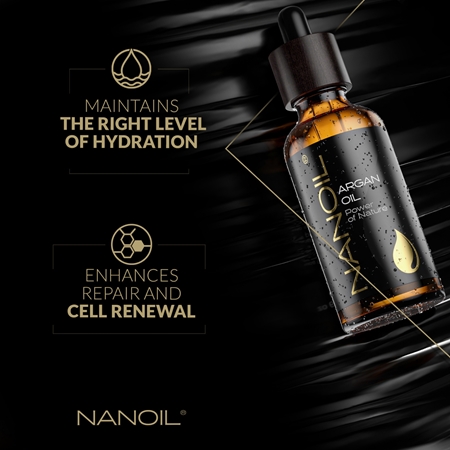 Nanoil Argan Oil arganový olej na obličej, tělo a vlasy