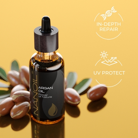 Nanoil Argan Oil arganový olej na obličej, tělo a vlasy