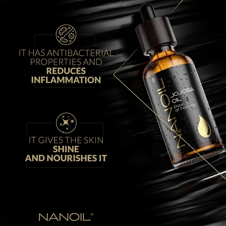 Nanoil Jojoba Oil jojobový olej na obličej, tělo a vlasy