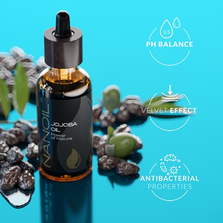 Nanoil Jojoba Oil jojobový olej na obličej, tělo a vlasy