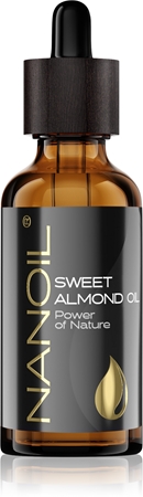 Nanoil Sweet Almond Oil mandlový olej na obličej, tělo a vlasy