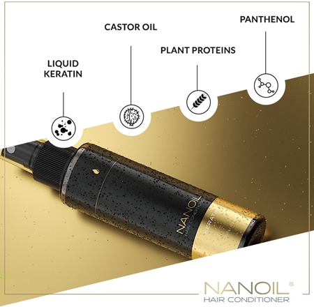Nanoil Keratin Regenererande leave-in balsam Med keratin