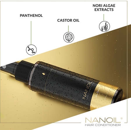 Nanoil Algae 2 fázisú, öblítést nem igénylő kondicionáló nori alga kivonatával