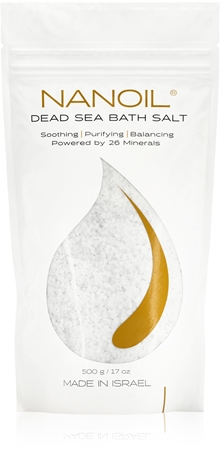 Nanoil Dead sea Bath salt sel de bain aux minéraux de la mer Morte