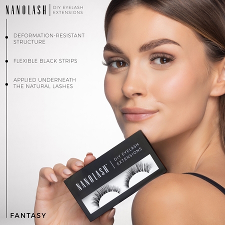 Nanolash DIY Eyelash Extensions set per l’extension delle ciglia a casa