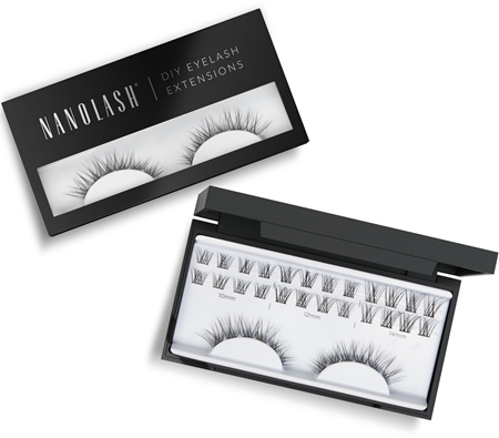 Nanolash DIY Eyelash Extensions σετ επέκτασης των βλεφαρίδων στο σπίτι