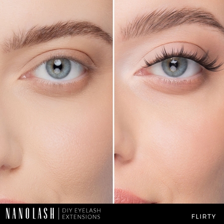 Nanolash DIY Eyelash Extensions set per l’extension delle ciglia a casa