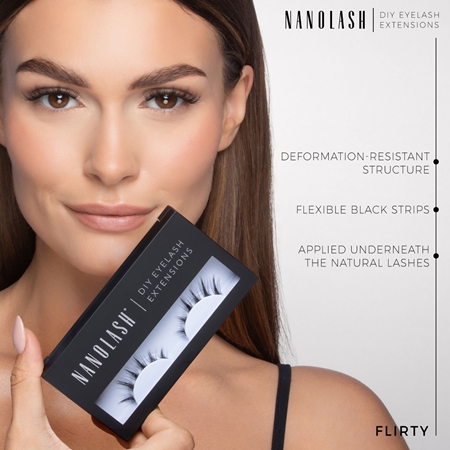 Nanolash DIY Eyelash Extensions set per l’extension delle ciglia a casa