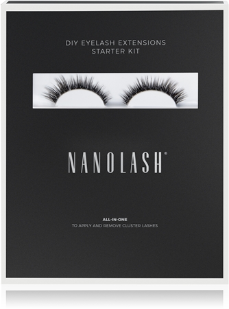 Nanolash DIY Starter Kit set za podaljševanje trepalnic doma Heartbreaker