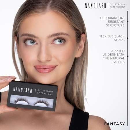 Nanolash DIY Eyelash Extensions set pentru extensia genelor acasă