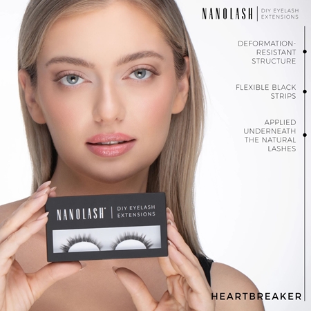 Nanolash DIY Eyelash Extensions set per l’extension delle ciglia a casa