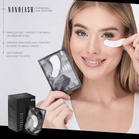 Nanolash Hydrogel Eye Patches Mini hydrogelpuder til øjenområdet