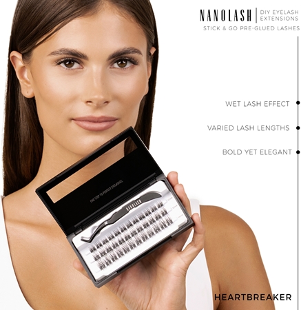 Nanolash DIY Eyelash Extensions set za podaljševanje trepalnic doma
