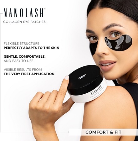 Nanolash Collagen patchs gel anti-âge yeux