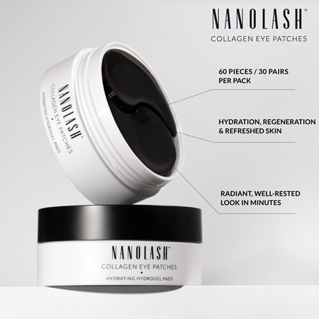 Nanolash Collagen patchs gel anti-âge yeux