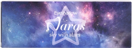 Бренд
 Naras Sky With Stars палітра тіней з аплікатором