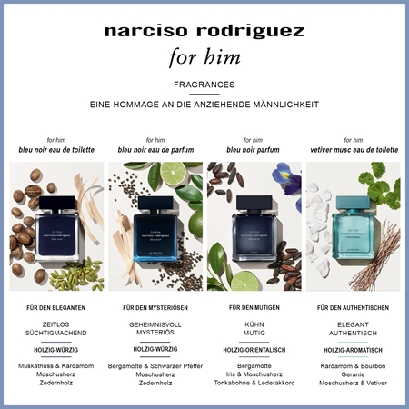 narciso rodriguez for him vetiver musc Eau de Toilette pour homme