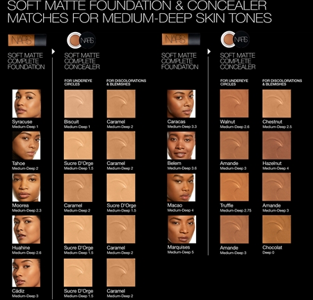 NARS SOFT MATTE Complete Foundation matující make-up