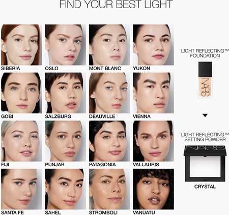 NARS Light Reflecting Foundation fond de tein illuminateur pour un look naturel