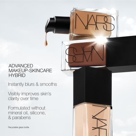 NARS Light Reflecting Foundation kirkastava meikkivoide luonnolliseen ilmeeseen